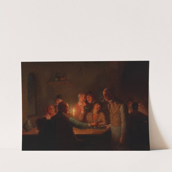 Tavern Scene by Johann Mongles Culverhouse