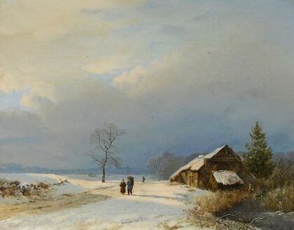 Dutch winter in the Gooi
