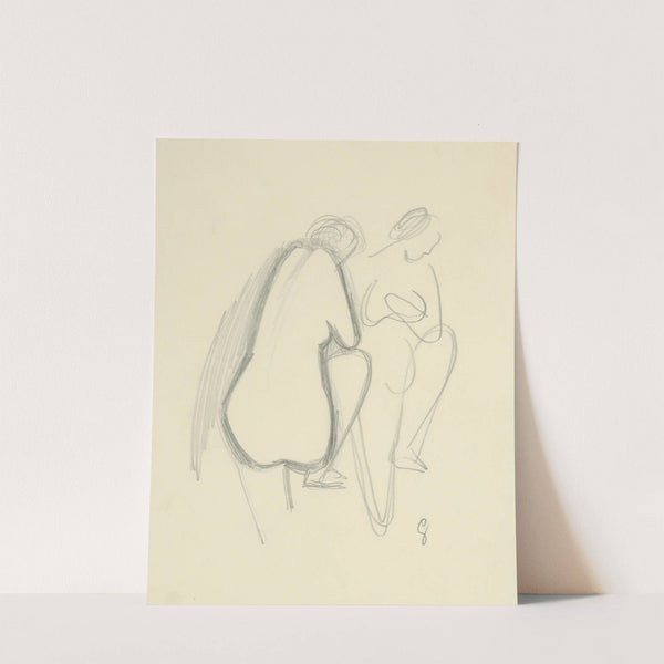 Dva ženské akty by Mikuláš Galanda