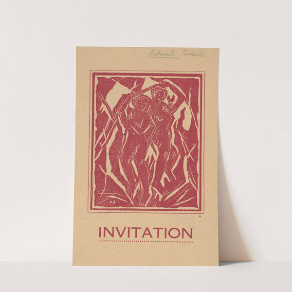 Dwie kobiety (1914 - 1924) by Tadeusz Makowski