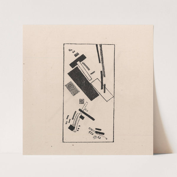 Dynamic Suprematism by Kazimir Malevich