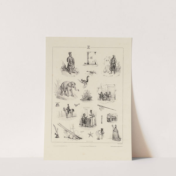 E (1833) by Victor Adam