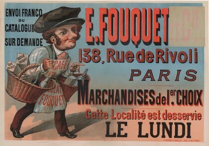 E. Fouquet. 138 rue de Rivoli, Paris (1900)