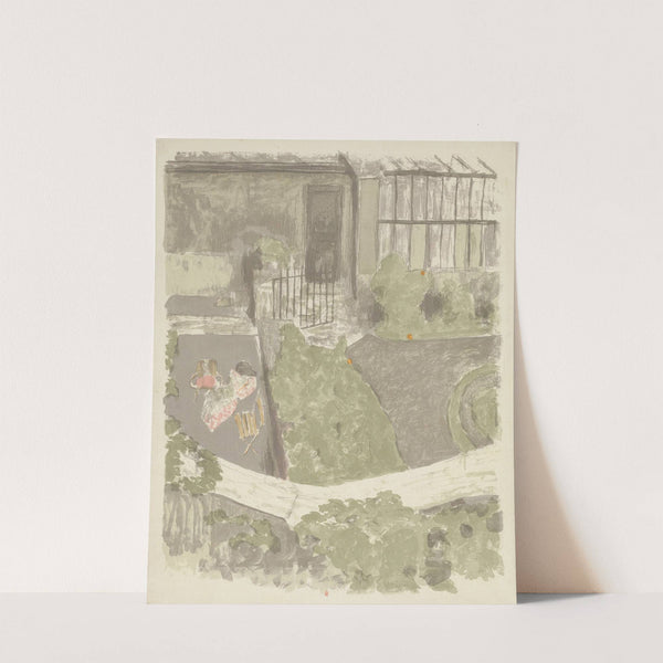 e jardin devant l’atelier (1901) by Édouard Vuillard