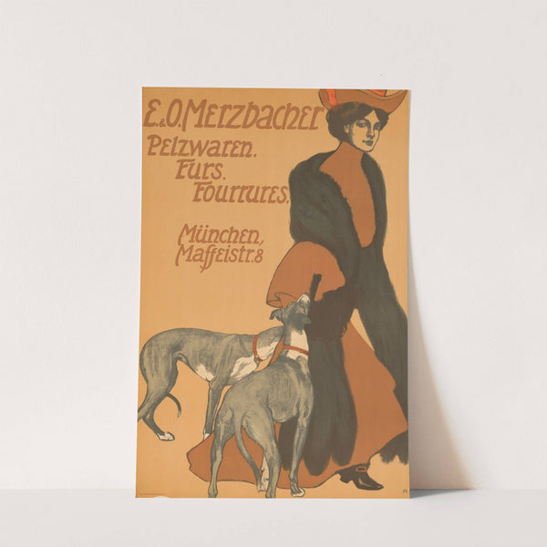 E. & O. Merzbacher Pelzwaren (1906) by Adolf Höfer