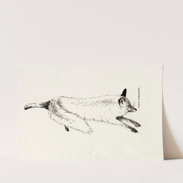 Eager for the Hunt (1902) by Albert Engström