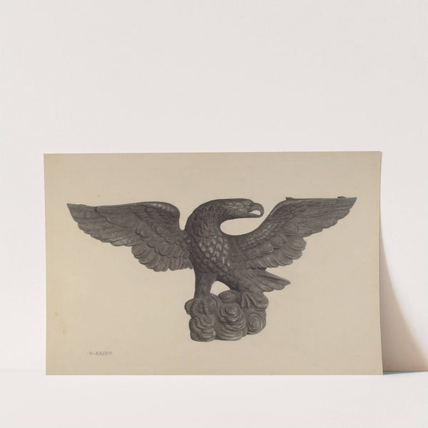 Eagle (c. 1939) by Herman Bader