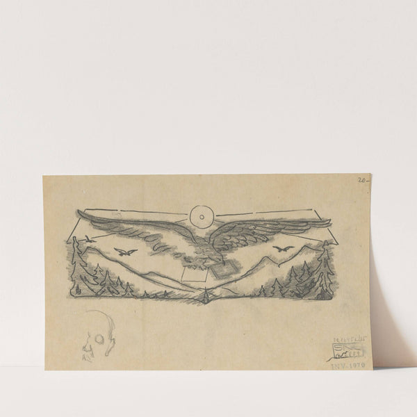 Eagle above the Country (1940) by Štefan Polkoráb