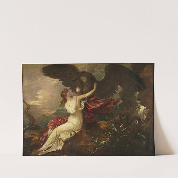 Eagle bringing cup to Psyche (ca. 1802) by Benjamin West