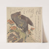 Eagle on a Rock; Flowering Azaleas (ca. 1800) by Kubo Shunman