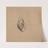 Ear study (1840) by Richard Sanger Smith