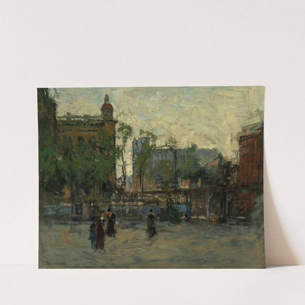 Early Evening, Empire Park, New York by Paul Cornoyer