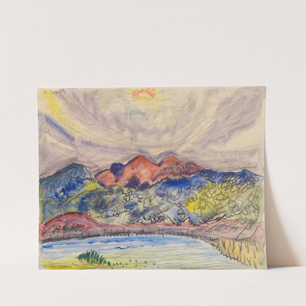 Early Landscape (1914) by Charles Demuth