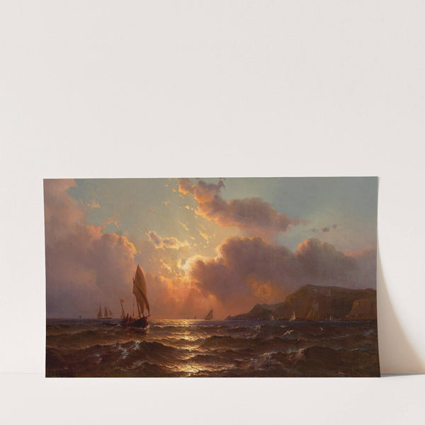 Early Morning Off the Coast (1891) by Mauritz Frederick Hendrick de Haas