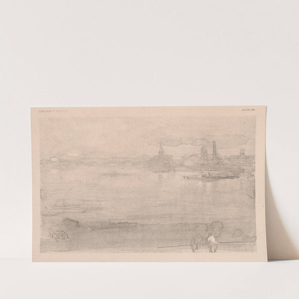 Early Morning; The Thames at Battersea 1878 by James Abbott McNeill Whistler