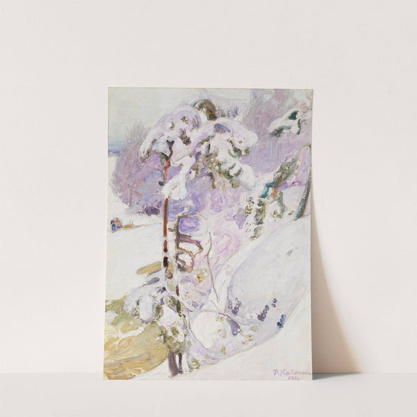 Early spring by Pekka Halonen