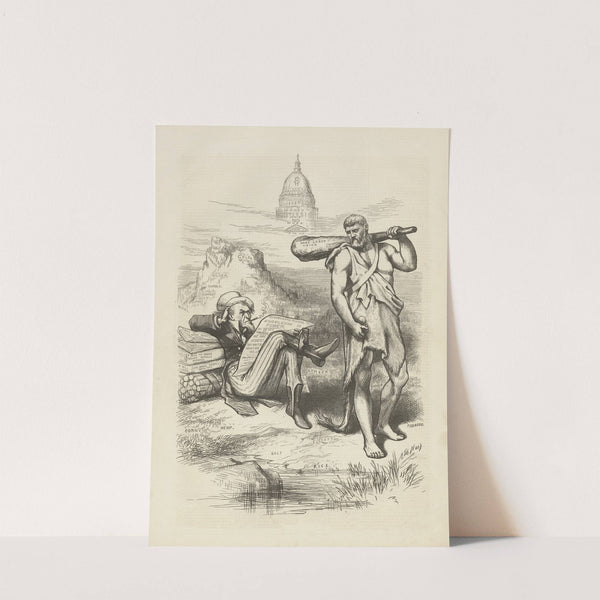 Earn more than you spend (1878) by Thomas Nast