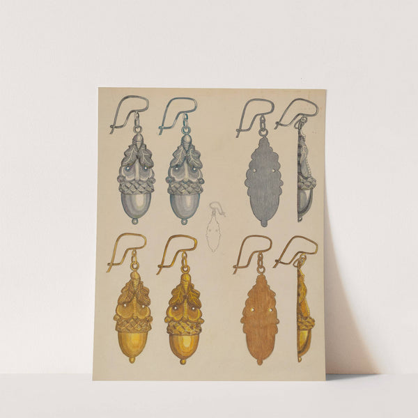 Earrings by Tulita Westfall