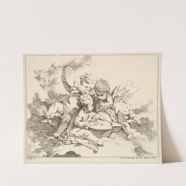 Earth (After F. Boucher) by Louis-Felix de La Rue