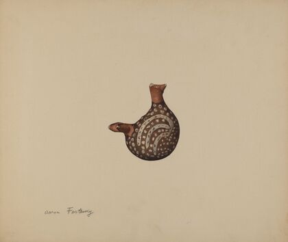 Earthenware Bird