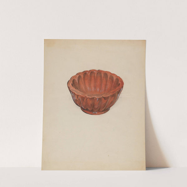 Earthenware, Jelly Mold by Ruth Bialostosky