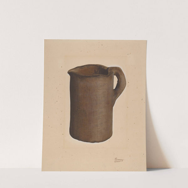 Earthenware Pitcher by Richard Barnett