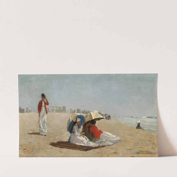 East Hampton Beach,Long Island (1874) by Winslow Homer