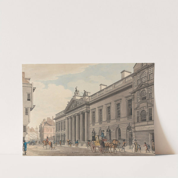 East India House by Thomas Malton the Younger