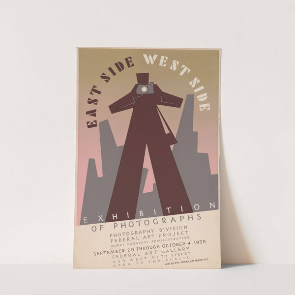 East side, West side exhibition of photographs (1938) by Anthony Velonis