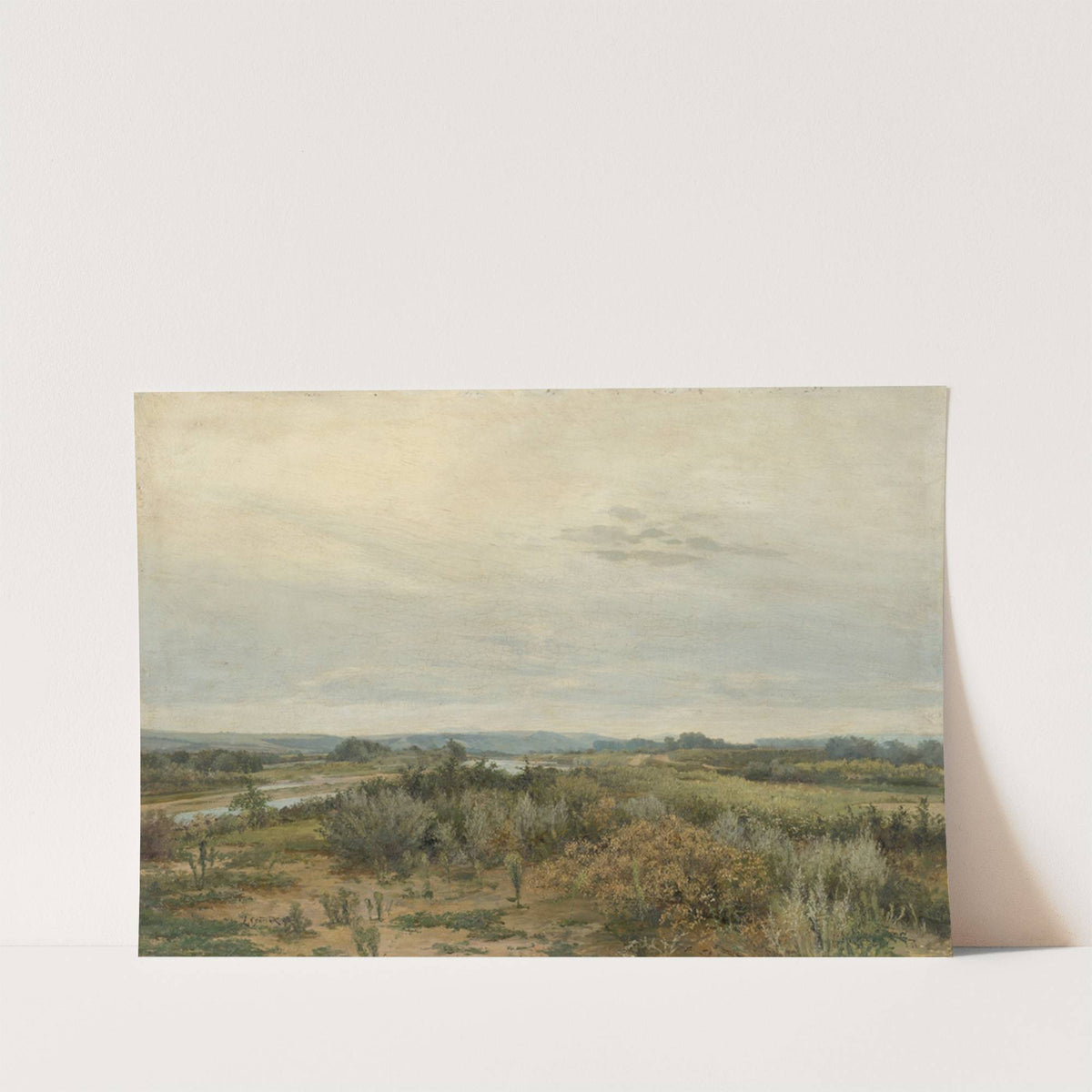 East Slovak Landscape (1894) by Ľudovít Čordák