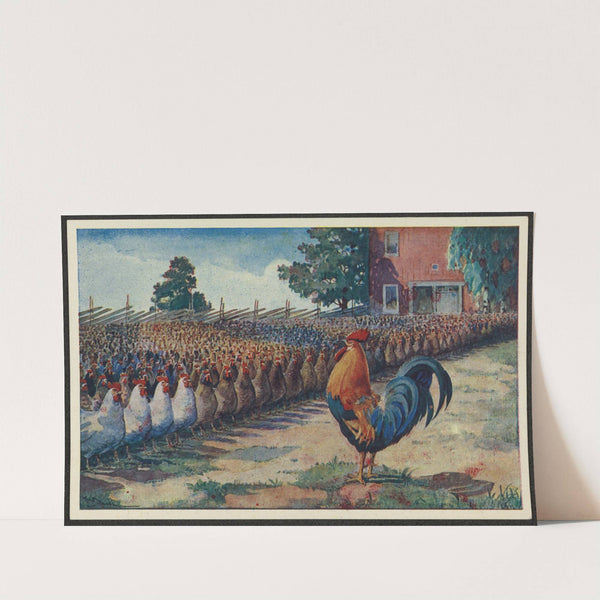 Easter card by Karl Dahl