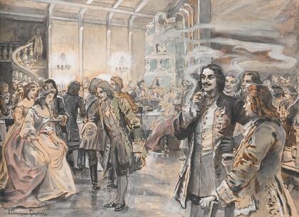 Easter Celebrations At The Court Of Peter The Great