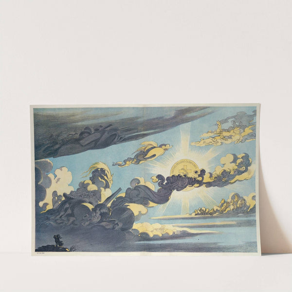 Easter forecast – increasing cloudiness (1910) by Udo Keppler
