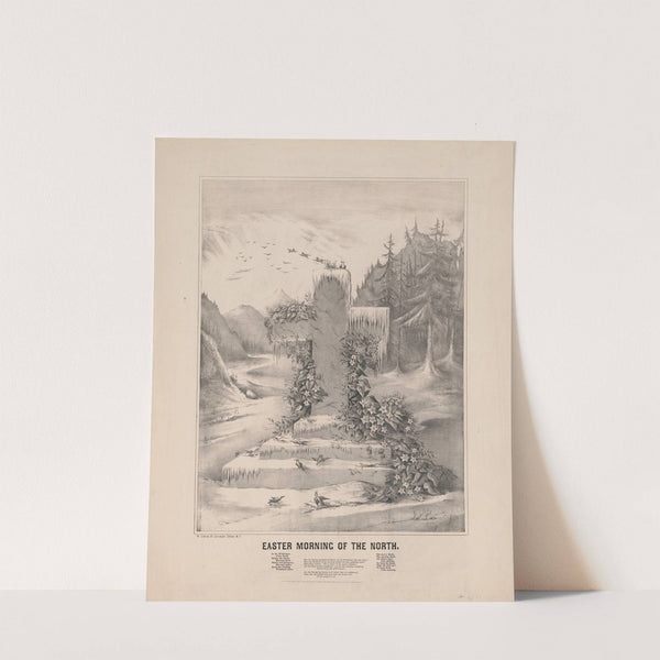 Easter morning of the north (1874) by Henry Jerome Schile