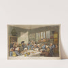 Easter Tuesday, or the parish-meeting dinner by Thomas Rowlandson