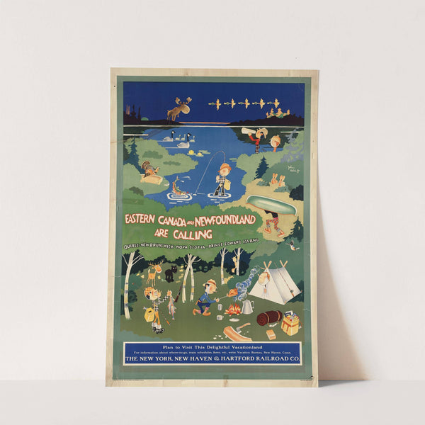 Eastern Canada and Newfoundland are calling by John Held, Jr.