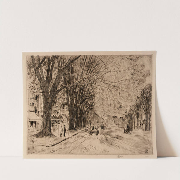 Easthampton Elms in May (1925) by Childe Hassam