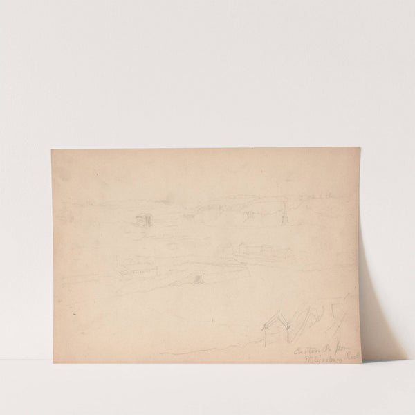 Easton, Pa. from Philipsburg Rock (1850) by James Fuller Queen