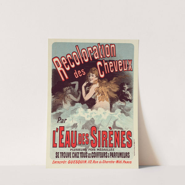 Eau De Sirènes (1900) by Jules Chéret