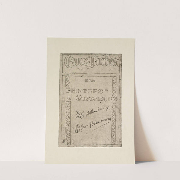 Eaux-Fortes des peintres-graveurs (1920) by Jean Brusselmans