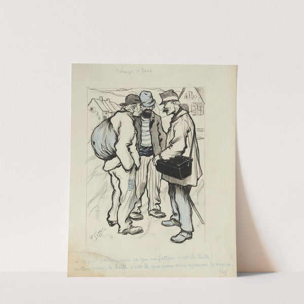 Échange de vues (1903) by Fernand Louis Gottlob