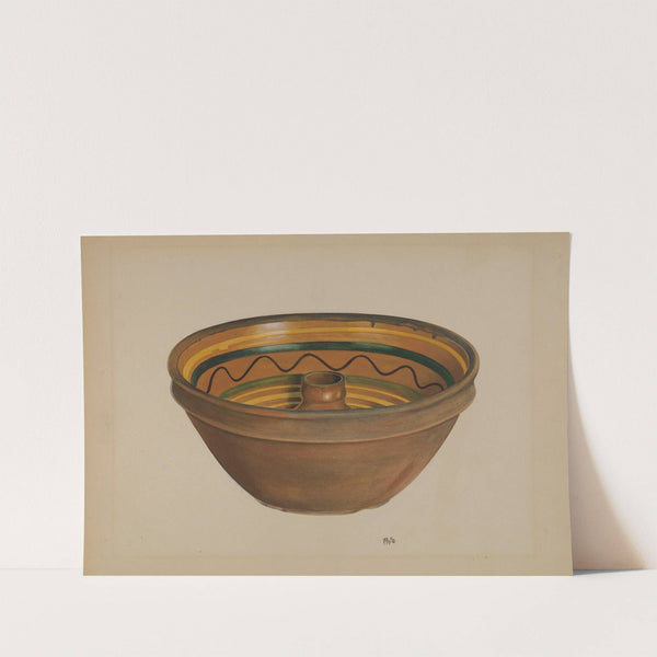 Economite Bowl or Cake Mold by Edward White