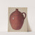 Economy Redware Jug by Edward White