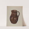 Economy Redware Pitcher by Ralph Atkinson