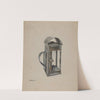 Economy Square Oil Lantern by Ralph Atkinson
