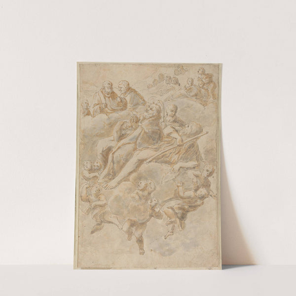 Ecstasy of a Saint by Follower of Giovanni Lanfranco