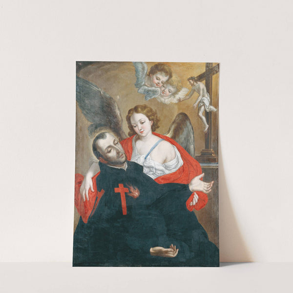 Ecstasy of Saint Camillus de Lellis (1762) by Cristóbal Lozano