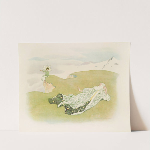 Edelweiß Und Silbermantel by Ernst Kreidolf