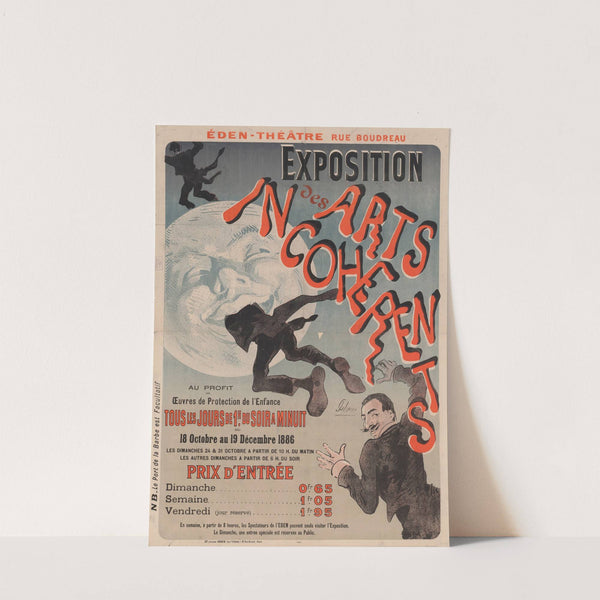Eden-Théâtre… Exposition des arts incohérents…du 18 octobre au 19 décembre 1886 (1886) by Jules Chéret
