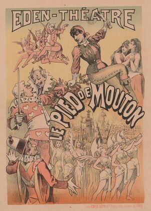 Eden-Théâtre Le pied de mouton (1888)